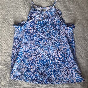 Lilly pulitzer Womens tank top calla lilly Medium.